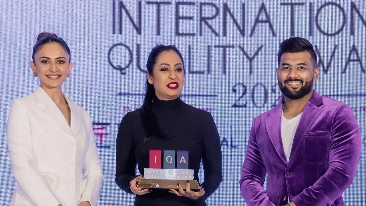 World Strength Lifting Champion Rohan Shah Shines at Brands Impact International Quality Awards 2024
